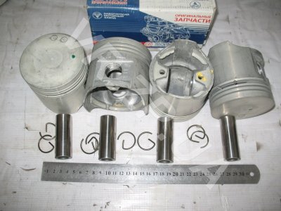 Поршня 93, 0 (к-т) 402 дв., ГАЗ 53 ЗМЗ (п/п+ст.к) Поршня 93, 0 (к-т) 402 дв., ГАЗ 53 ЗМЗ (п/п+ст.к)