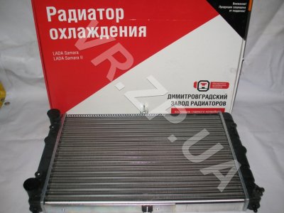 Радиатор  ВАЗ 2108, 2109, 21099 инж ДААЗ (охлаждения). VR.ZP.UA Нет в наличии