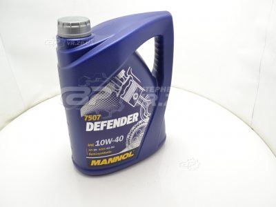 Олива моторна Mannol Defender 10W40 4л (напівсинт) SL/CF A3/B3. VR.ZP.UA В наявності