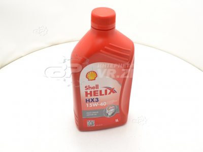 Олива моторна Shell helix 15W40 1л (мінер) (червона). VR.ZP.UA В наявності