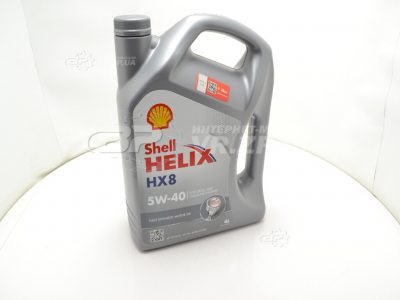 Олива моторна Shell helix HX8 5W-40 4л (сінт). VR.ZP.UA В наявності