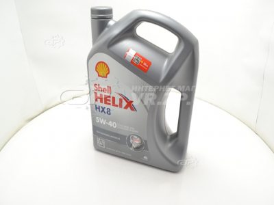 Масло моторное Shell helix HX8 5W-40 4л (синт) Shell HX-8/4 5W40 - цена ...