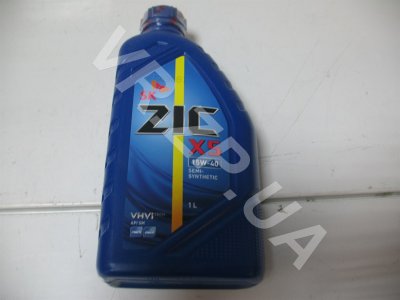 Масло моторное ZIC X5(А) 15W40 1 л (полусинтетика). VR.ZP.UA Нет в наличии