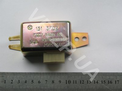 Реле зарядки РР-131 зима-літо (метал) 3307 (інтегралка, регулятор напруги, шоколадка) (СНГ). VR.ZP.UA В наявності