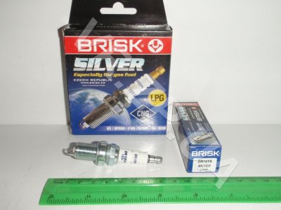 Свічки запалювання Lanos, Ланос, Sens Сенс 1. 6 Brisk Silver DR15YS. 4K під газ. VR.ZP.UA В наявності