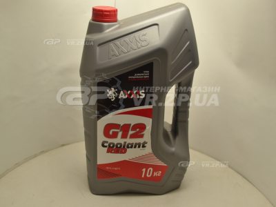 Антифриз < AXXIS > RED G12 Coolant (червоний) (Каністра 10л/8, 87кг)
