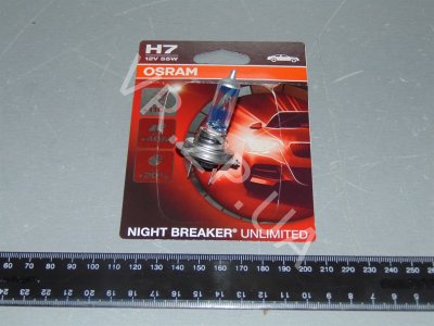Лампа фарная Н7 12V Night Breaker Plus (+110%) (производство OSRAM). VR.ZP.UA Нет в наличии