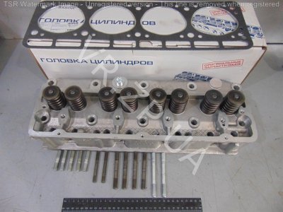Головка блоку 402 дв. (А-92) з клапанами, прокладкою і кріпаком (ЗМЗ). VR.ZP.UA Немає в наявності