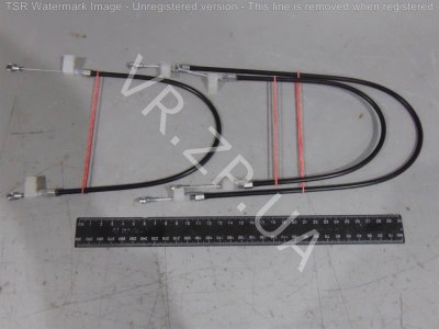 Троса воздушных заслонок Lanos Ланос, Sens Сенс  (CRB) (к-т 3 шт). VR.ZP.UA В наличии