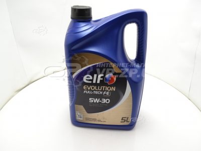 Олива моторна Elf EVOL. FULLTECH FE 5w30 5л (ЕЛЬФ). VR.ZP.UA В наявності