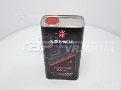 Олива моторна AZMOL LEADER PLUS 10W40 1 літр. VR.ZP.UA В наявності