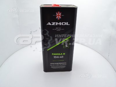 Олива моторна AZMOL FAMULA M 15W40 5л.. VR.ZP.UA В наявності