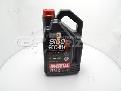 Олива моторна Motul Eco-Lite 8100 5W30 4л.. VR.ZP.UA В наявності