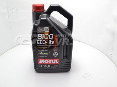 Масло моторное Motul Eco-Lite 8100 5W30 5л.. VR.ZP.UA В наличии