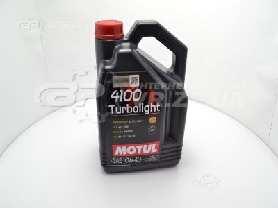 Масло моторное Motul Turbolight 4100 10W40 4л.. VR.ZP.UA В наличии