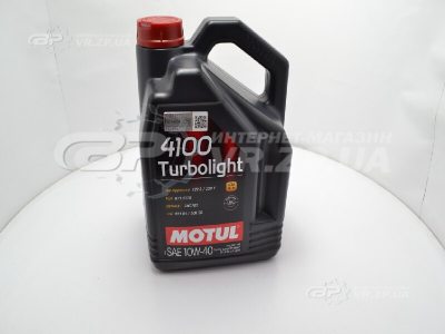 Олива моторна Motul Turbolight 4100 10W40 5л.. VR.ZP.UA Очікується