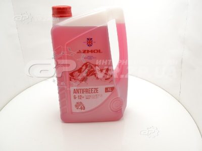 Антифріз Azmol (-40) G-12 (червоний) 5 л.. VR.ZP.UA В наявності