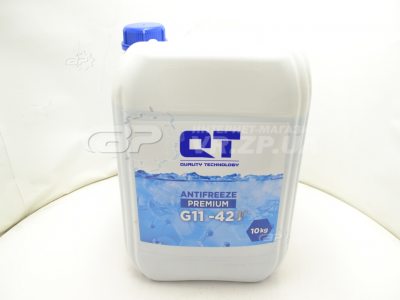 Антифріз QT-Oil G-11 (синій) 10л -42С. VR.ZP.UA Немає в наявності