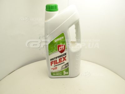 Антифриз Филекс G-11 (зеленый) 5 литров -40С. VR.ZP.UA В наличии