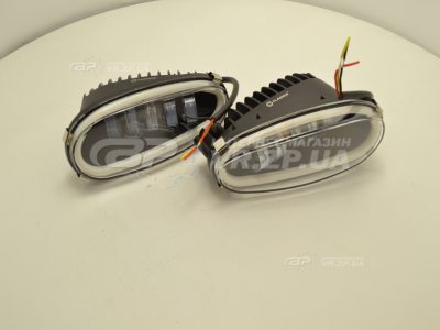 Фара Lanos противотуманная левая + правая LED 5 линз + ходовой огонь (комлпект 2 штуки) Flagmus. VR.ZP.UA Нет в наличии