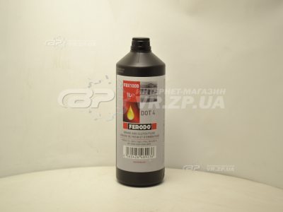 Гальмівна рідина Ferodo DOT 4 1л. VR.ZP.UA В наявності