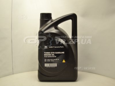 Олива Mobis Turbo Syn Gasoline ACEA A5 5W30 4 літра. VR.ZP.UA В наявності
