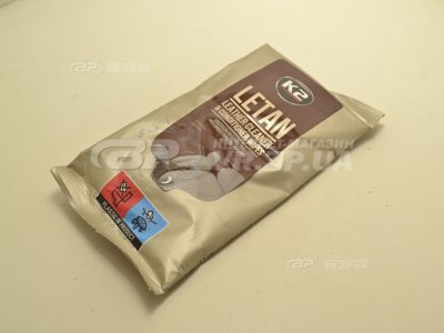 Салфетка К-2 LETAN LEATHER CLEANER & CONDITIONNER (для очистки кожаного салона) 24 шт.. VR.ZP.UA В наличии