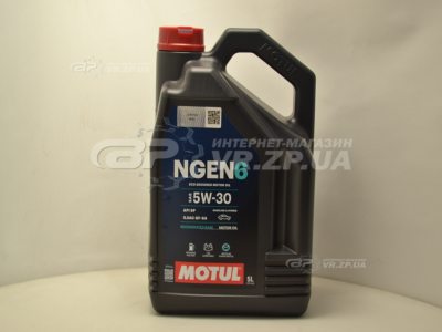 Масло моторное Motul NGEN 6 5W30 5л.. VR.ZP.UA В наличии