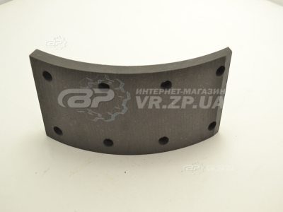 Накладка гальмівна ГАЗ 3306, 3307, 3308, 3309, 4301 задня конусна (свердлена) 100 * 190. VR.ZP.UA В наявності